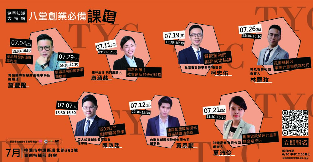 112年7月創業基礎系列課程圖片