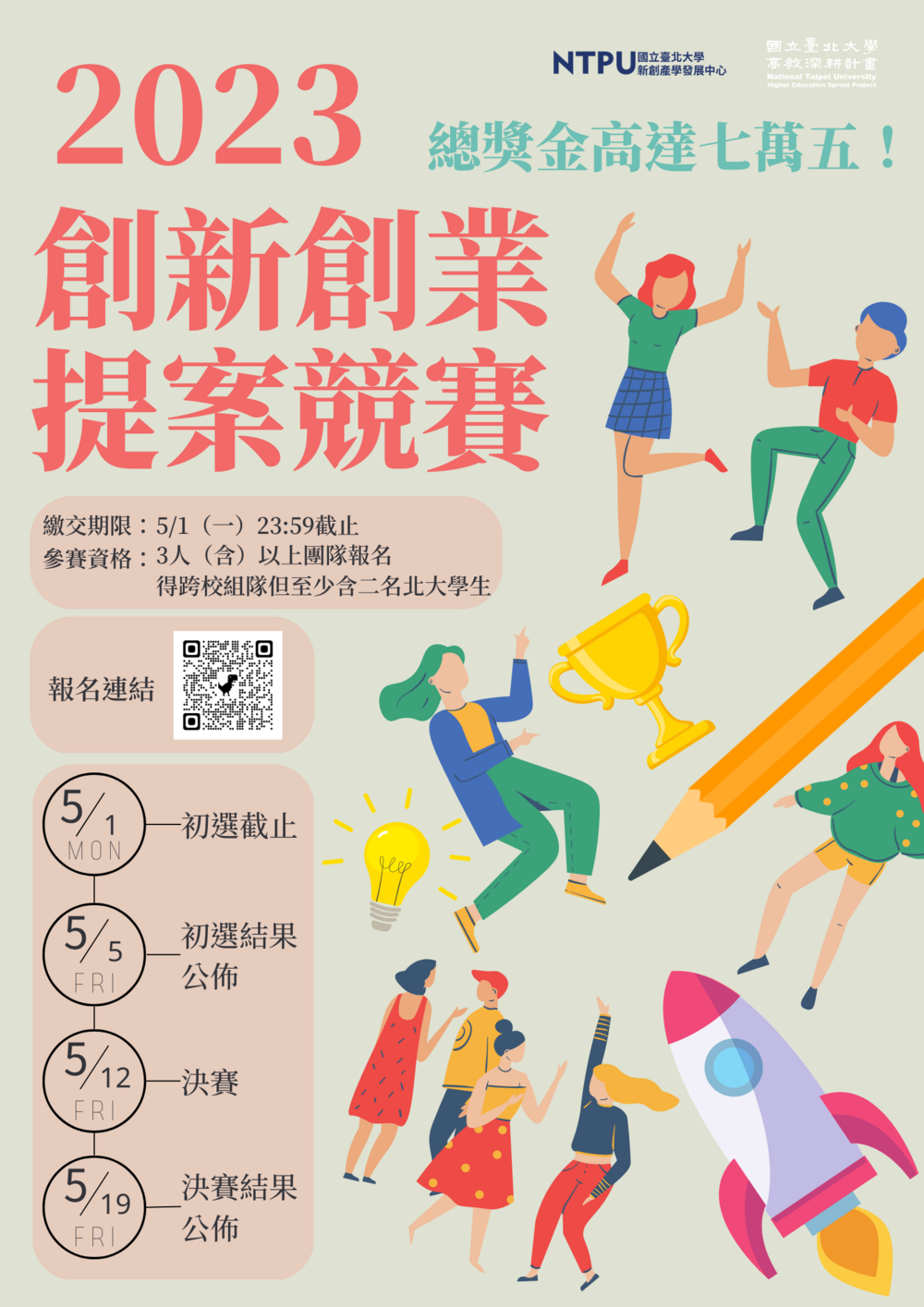 2023國立臺北大學創新創業提案競賽圖片